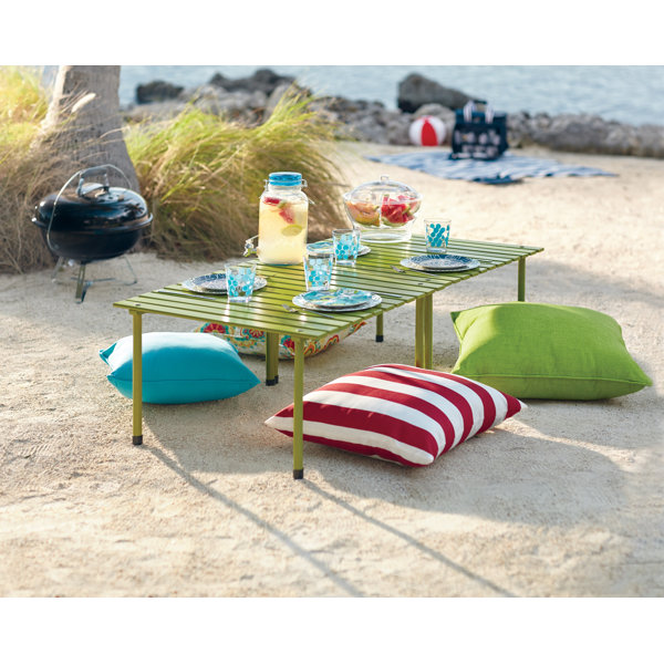 Wrought Studio Patmos Indoor/Outdoor Floor Pillow Wayfair